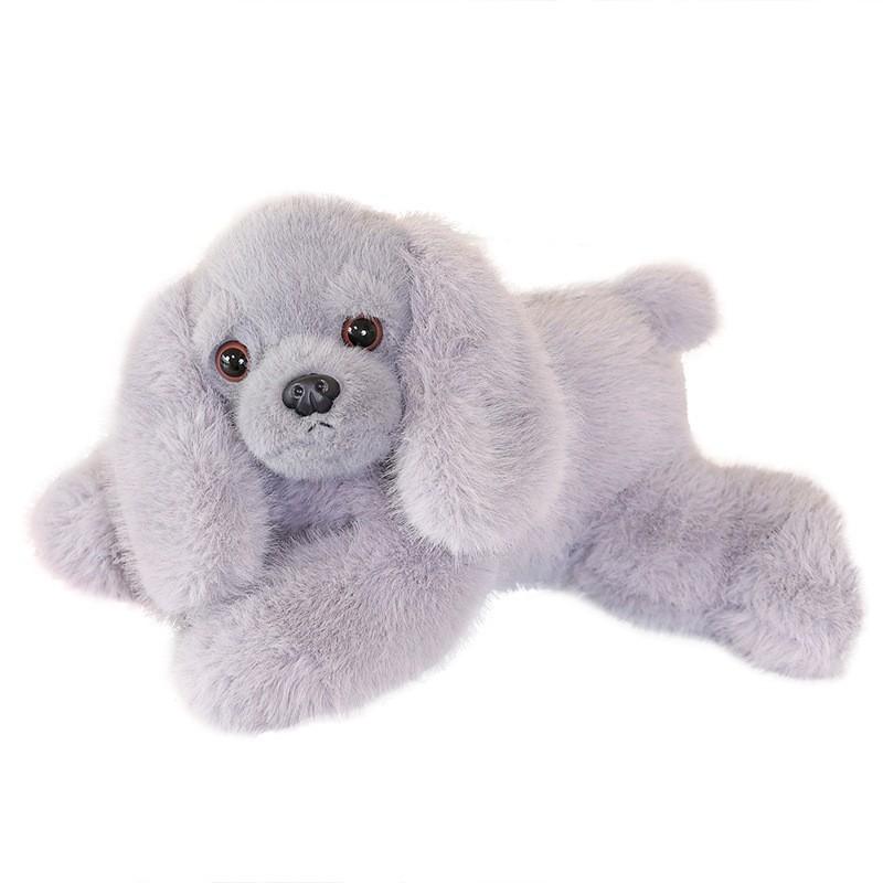 Fluffy Plush Dog with Big Ears, Cuddly Stuffed Animal Toy for Kids, Soft Comfort Companion, Cute Puppy Gift for Girls Birthday