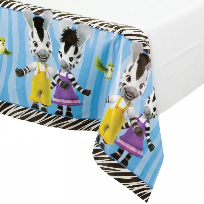 Zou Plastic Bordered Party Table Cover