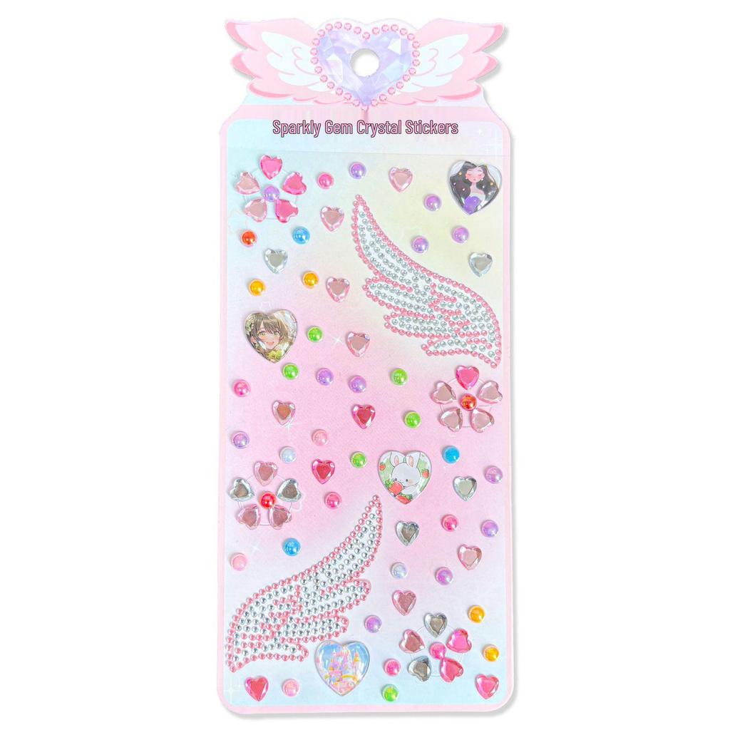 Children's DIY Fairy Wand & Butterfly Stickers with Shiny Gems