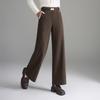 Women's High-Waist Straight Leg Casual Pants