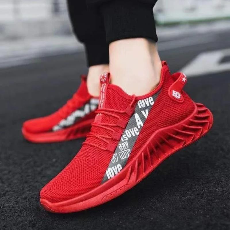 Erkekler için spor ayakkabı Moda erkek gündelik ayakkabı Rahat Nefes Koşu Tenis Ayakkabıları Zapatillas De Hombre