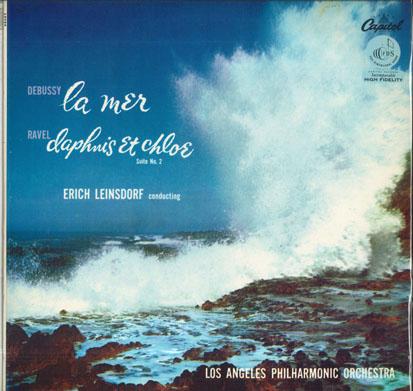 

LP Record ERICH LEINSDORF LOS ANGELES PHILHA Debussy La Mer Ravel Daphnis et P8395 CAPITOL Netherland Classical Used