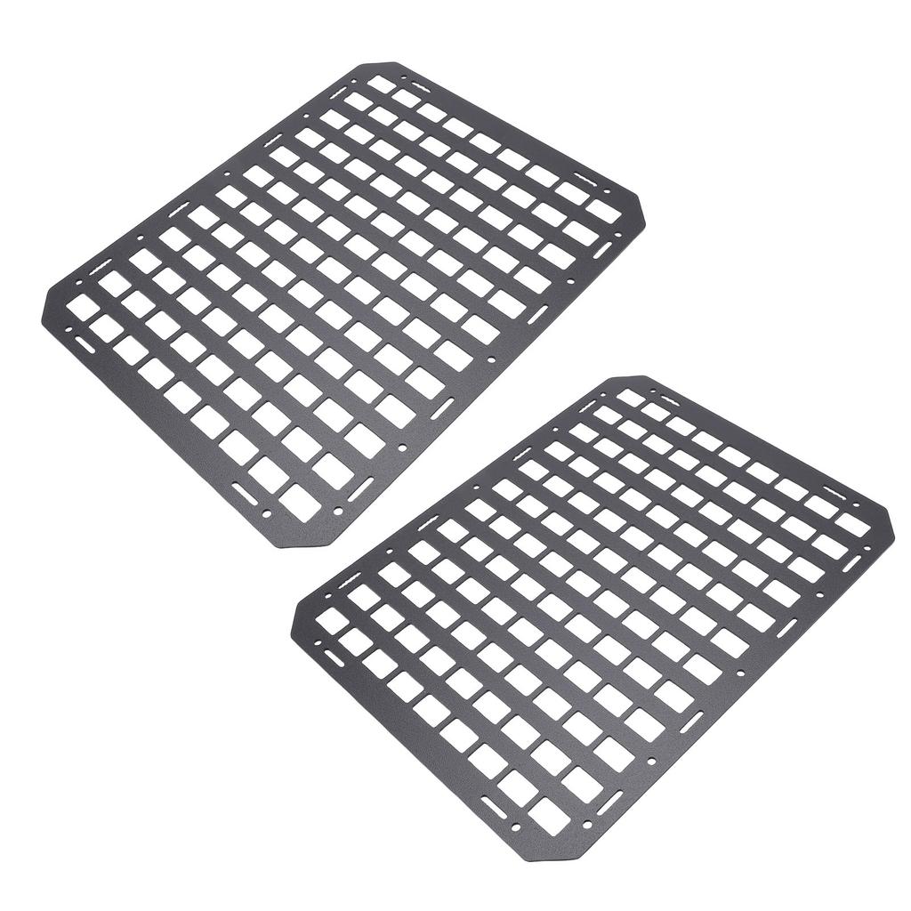 Car Seat Back   Molle Panels Gear Holder Seat Back Mount Rack Modular Storage Plate   for SUVs Trucks Pickups