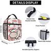 Strawberry Milk Cow Lunch Box Kids Boys Girls Insulated Lunch Bag for Women Men Thermal Lunch Bags Bento Box Adult Lunch Box