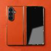 Husă din Piele Naturală Lychee Pentru Samsung Galaxy Z Fold 7 6 4 3 Fold7 Fold Fold6 Huse Telefon Cover fold4 fold3 Funda Coque
