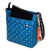 Castelbajac Casual Vertical Shoulder Bag with Strap and Key Large Sasha Print Black Men's Ring, All-Over (048123) [01]