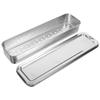 1pc Stainless Steel Chopstick Box Utensil Rack Cutlery Holder Kitchen Storage Drainer Basket Silverware Drying Rack Dishwasher