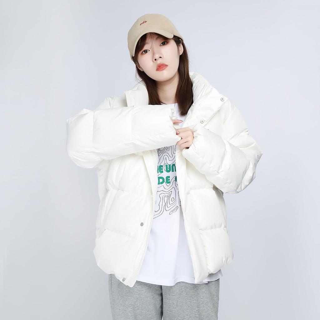 MLB Base Logo Down Jacket Unisex White 3ADJB0416-50IVS