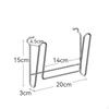 Stainless Steel Bathroom Shelf Organizer, No Storage Rack 20cm Face Towel