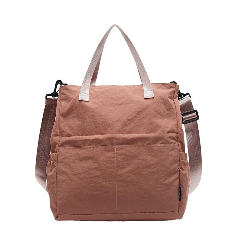 

Solid Zipper High Quality Student Backpacks Nyl Large Capacity Casual Ladies Bags 2026 High Quality New Versatile Backpacks