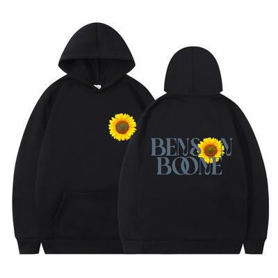 Harajuku Style Benson Boone Fabric Street Fashion Hoodie Casual Street Roller Running Sweatshirt Cyberpunk Style Regular Fit