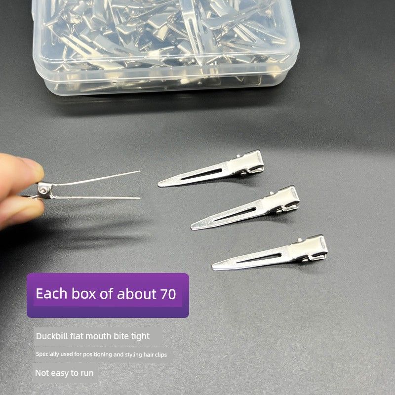 Steel Clip Perm Clamp Styling Pin Small Size Locating Clip Hairdressing Professional Barber Shop All Products Partition Special Clip