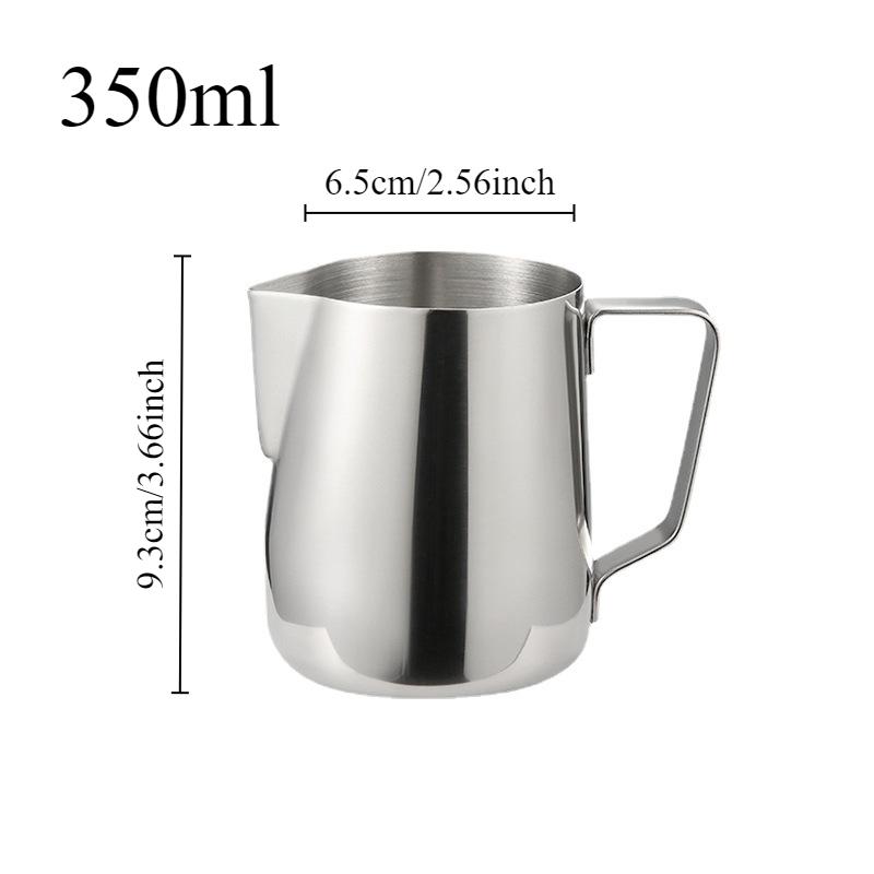 1PC 100/350/600ml Cafe Latte Flower Pulling Cups Spiked Milk Froth Milk Creamer Art Mugs Coffee Frosting Art Mugs
