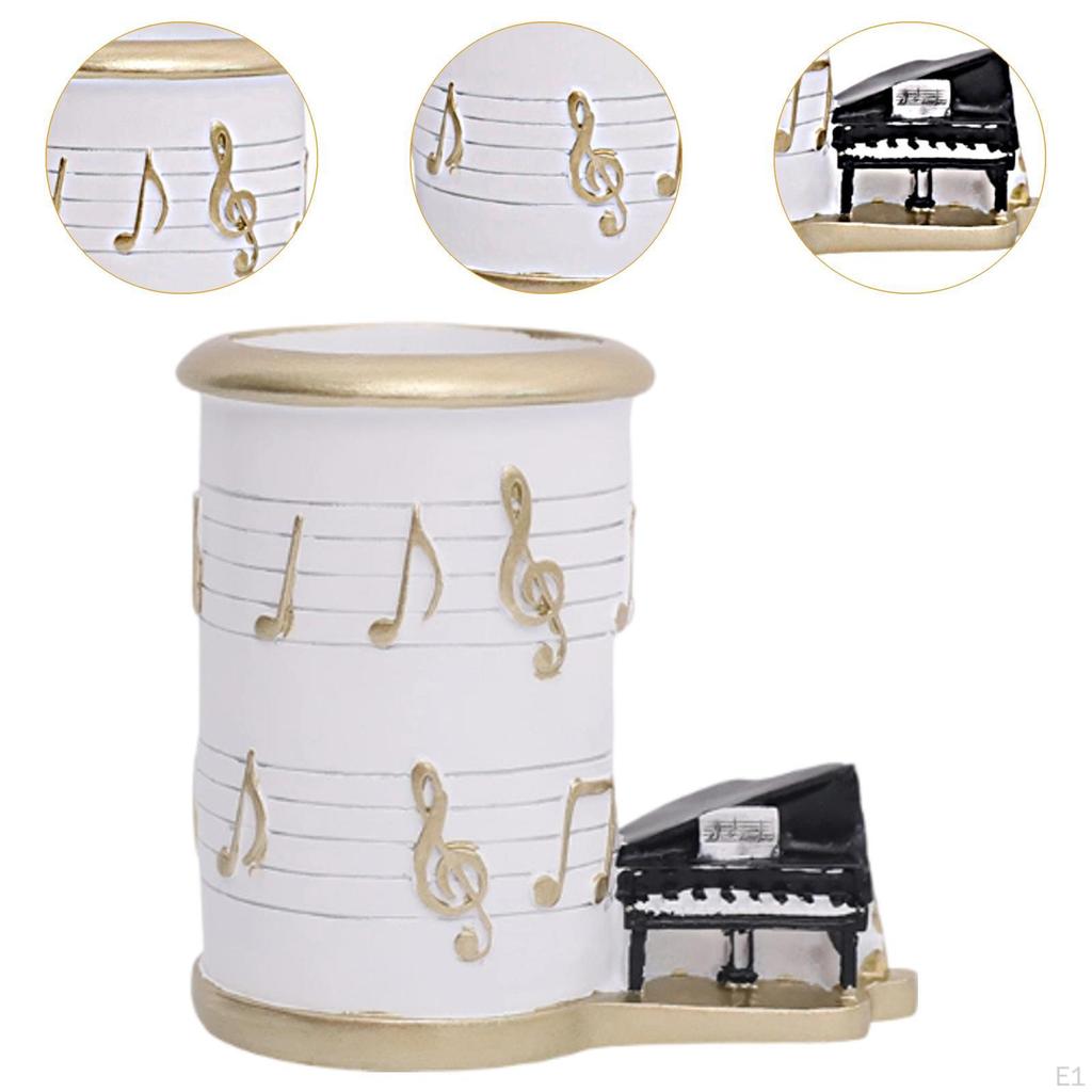 Makeup Brush Holder Cute Pen Stand Note Line Multifunctional Decorative Table Ornaments Pencil