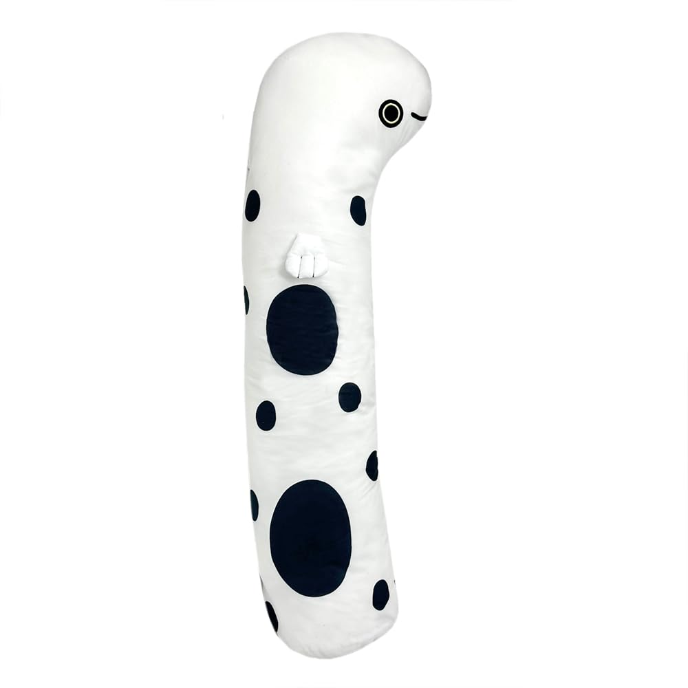Garden Eel Plush Toy XL Premium Official Aquarium Goods Approx. 80cm (Garden Eel (Black and White))
