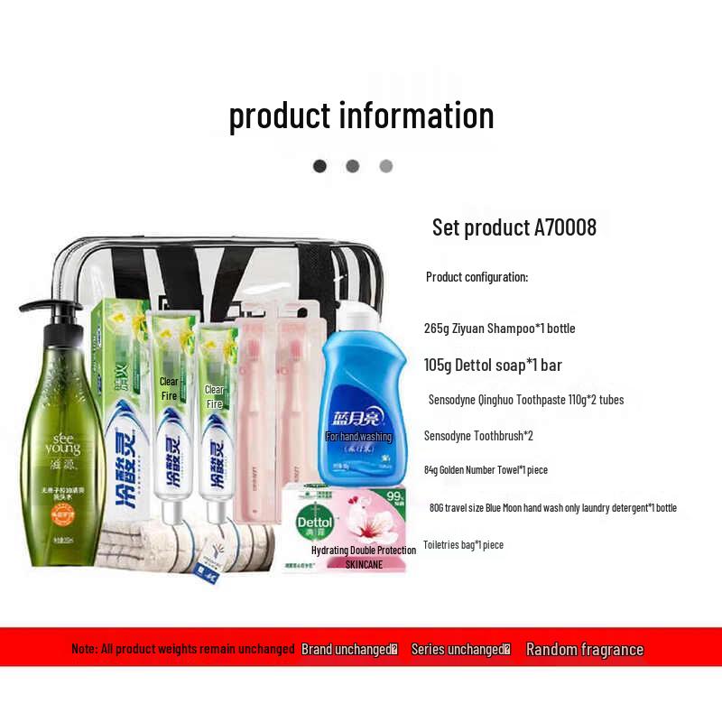 seeyoung Oil Control Hair & Body Essential Travel Kit