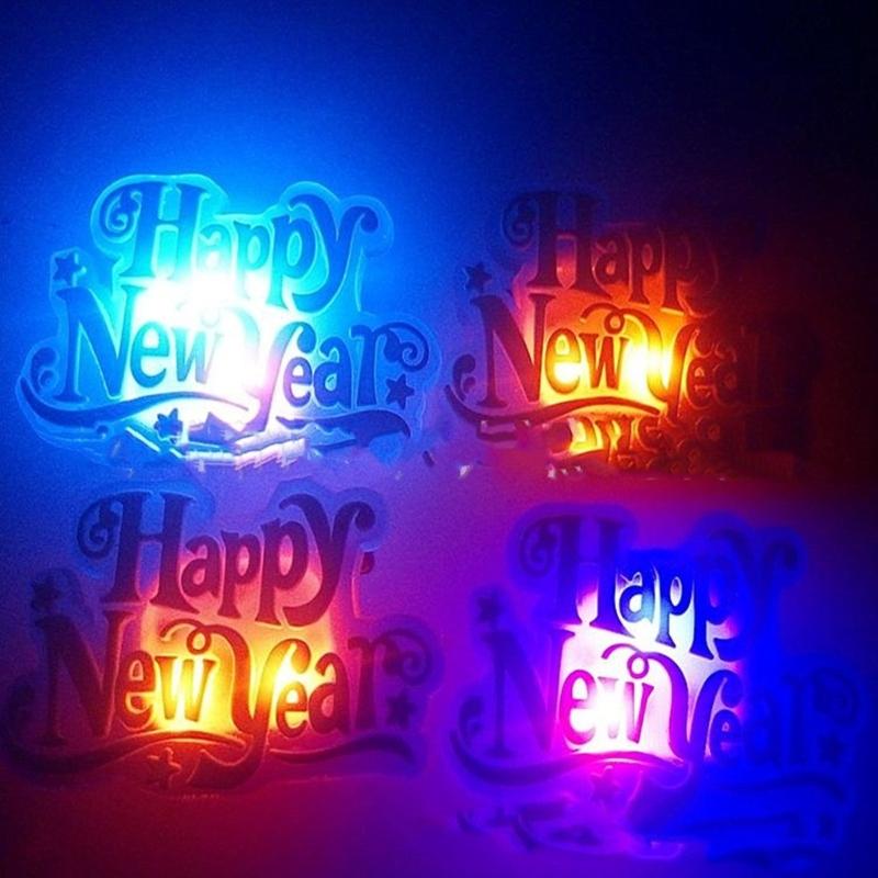 Happy New Year Brooch Retro Badge Fashion Jewelry Trendy Fashion Accent for Suit