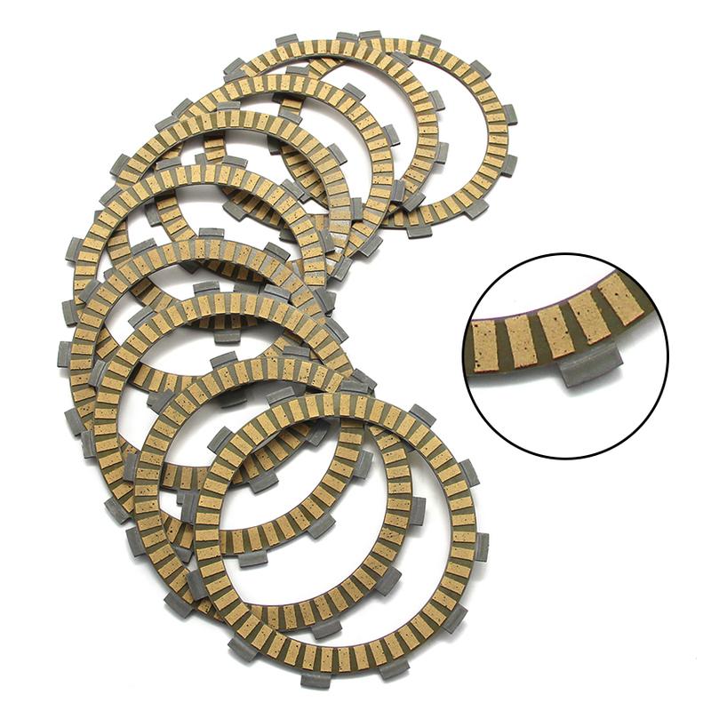 Clutch Friction Disc Plate Kit For Yamaha V-Star 1300 XVS1300 FJR1300 FJR1300A/AS/AE XVS1300 XVS1300A/CT XTZ1200 ZE Stryker 1300