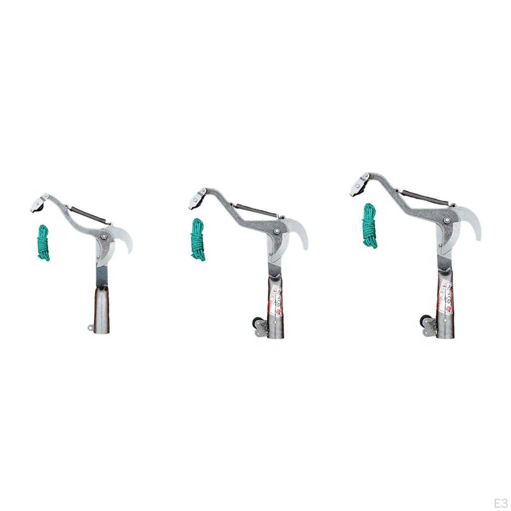 Tesoura de Poda de Alta Altitude Podador de Galhos Colhedor de Frutas Tesoura de Jardim Profissional Corda Incluída