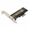 PCI Express Adapter - Chenyang - CY-SA-008 - M.2 NGFF NVMe AHCI M-Key - PCIe 3.0 X1 - Black