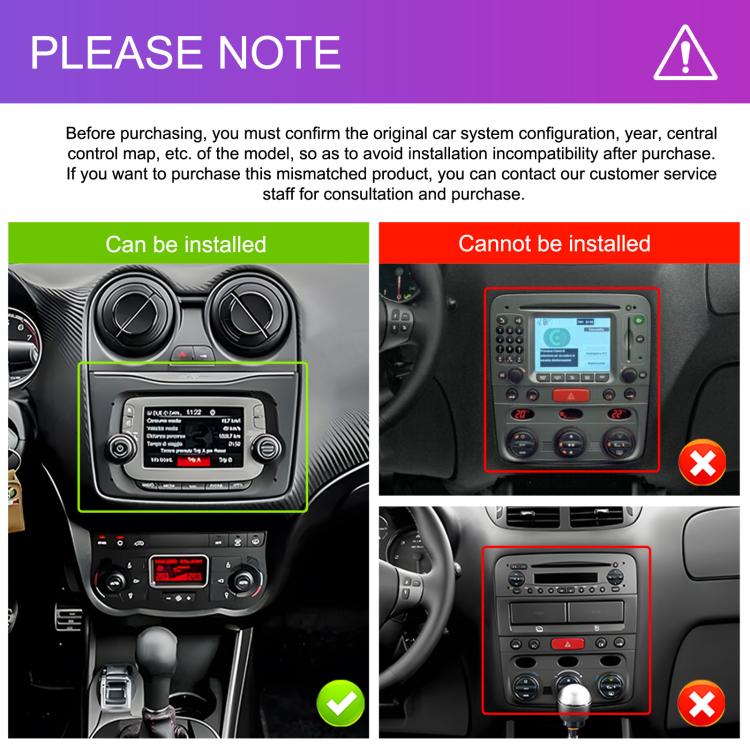 Für Alfa Romeo MITO 2008-2016 7 Zoll Horizontaler Bildschirm Android 15 Carplay Auto Mittelkonsole Integrierte Maschine