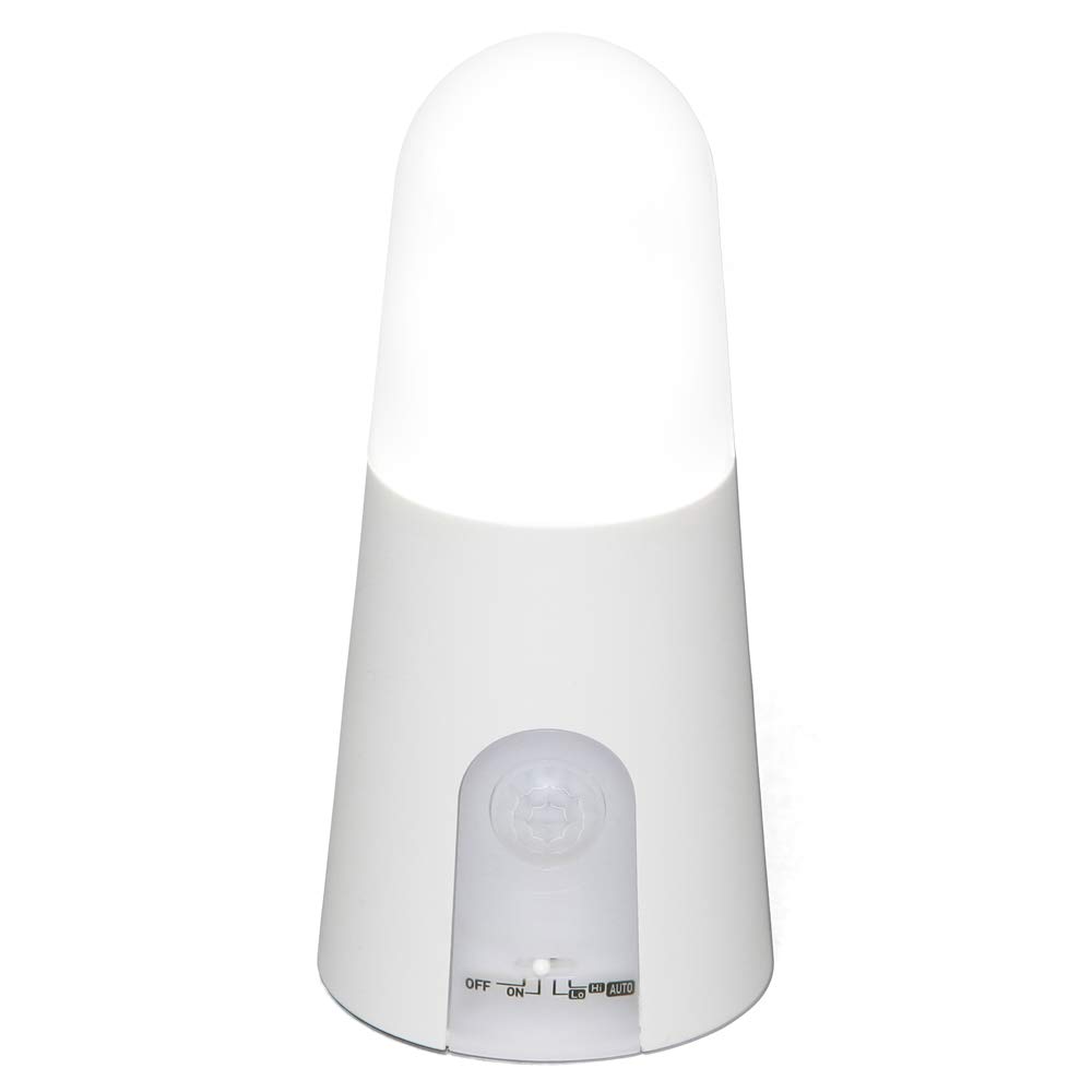 Iris Ohyama LED Sensor Light, Dry Type, with Motion Sensor, Stand Type, BSL40SN-WV2