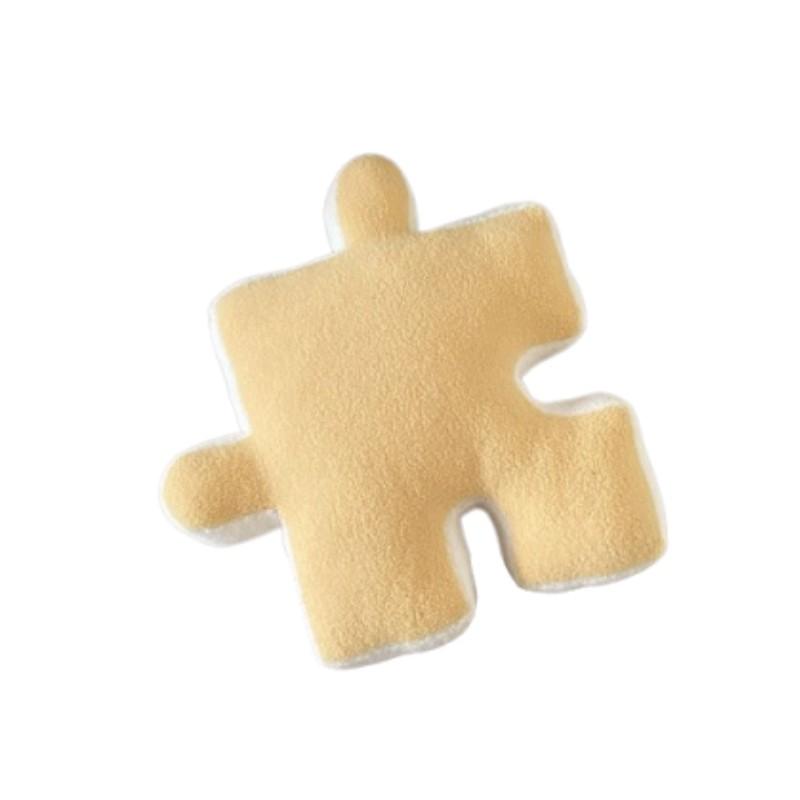 

8 цветов Пазл Плюшевая игрушка Супер пушистая Подушка-спинка Декорация для дома жёлтый