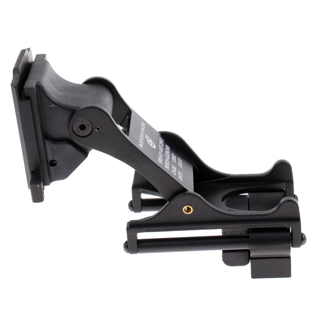 Easy Install Metal Goggles Holder Flip Up Down Adjustable Mount for PSV-14 Night Game Outdoor Sports
