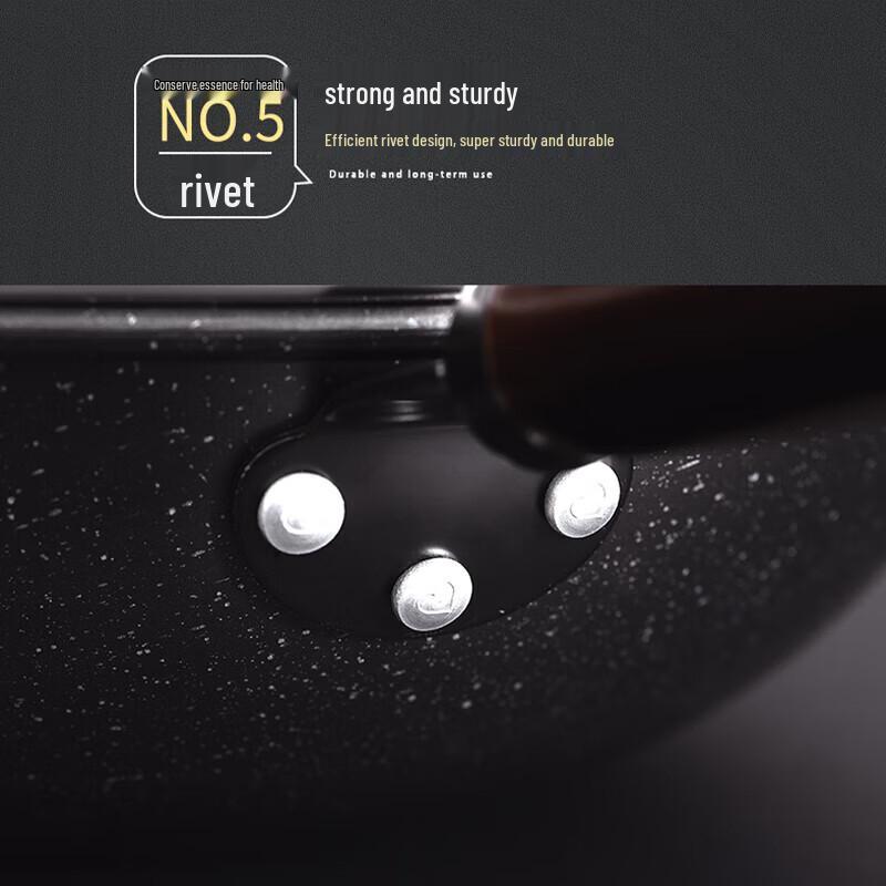 Royalstar 32cm Maifan Stone Non-Stick Wok