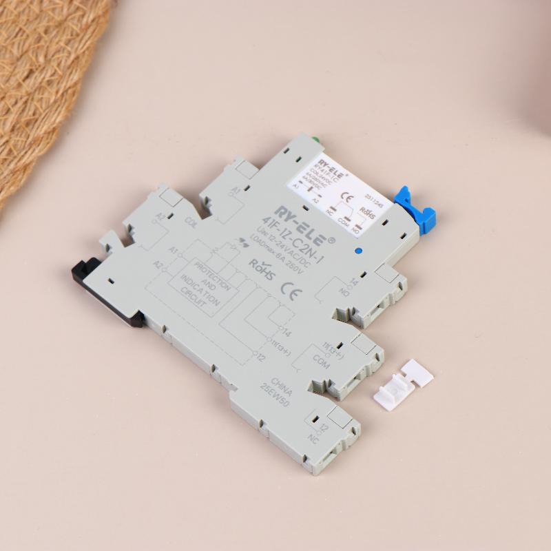 

[HGS]RY41F-1C Electromagnetic Relay Module Compatible With Hongfa RSL Base Ultra-Thin Intermediate Relay - Slim Profile[HGS] A1