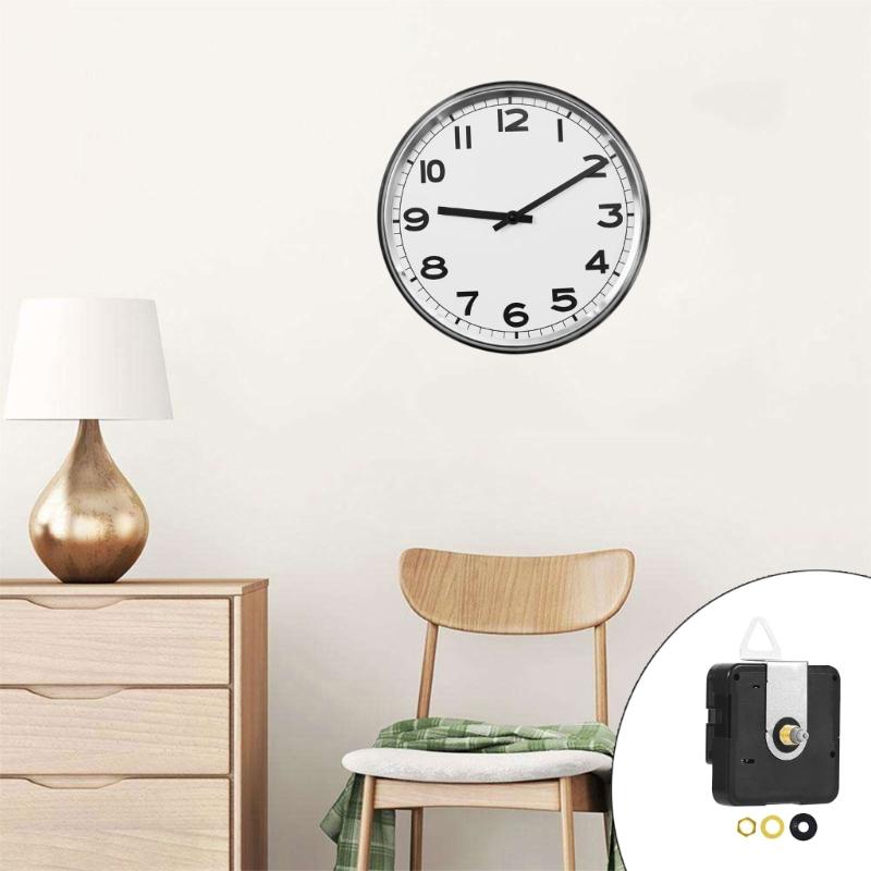 Quartzs Clock Movement Mechanism for Wall Clock Repair Parts Battery Operated Quiet Clock Motor Replacement Kits