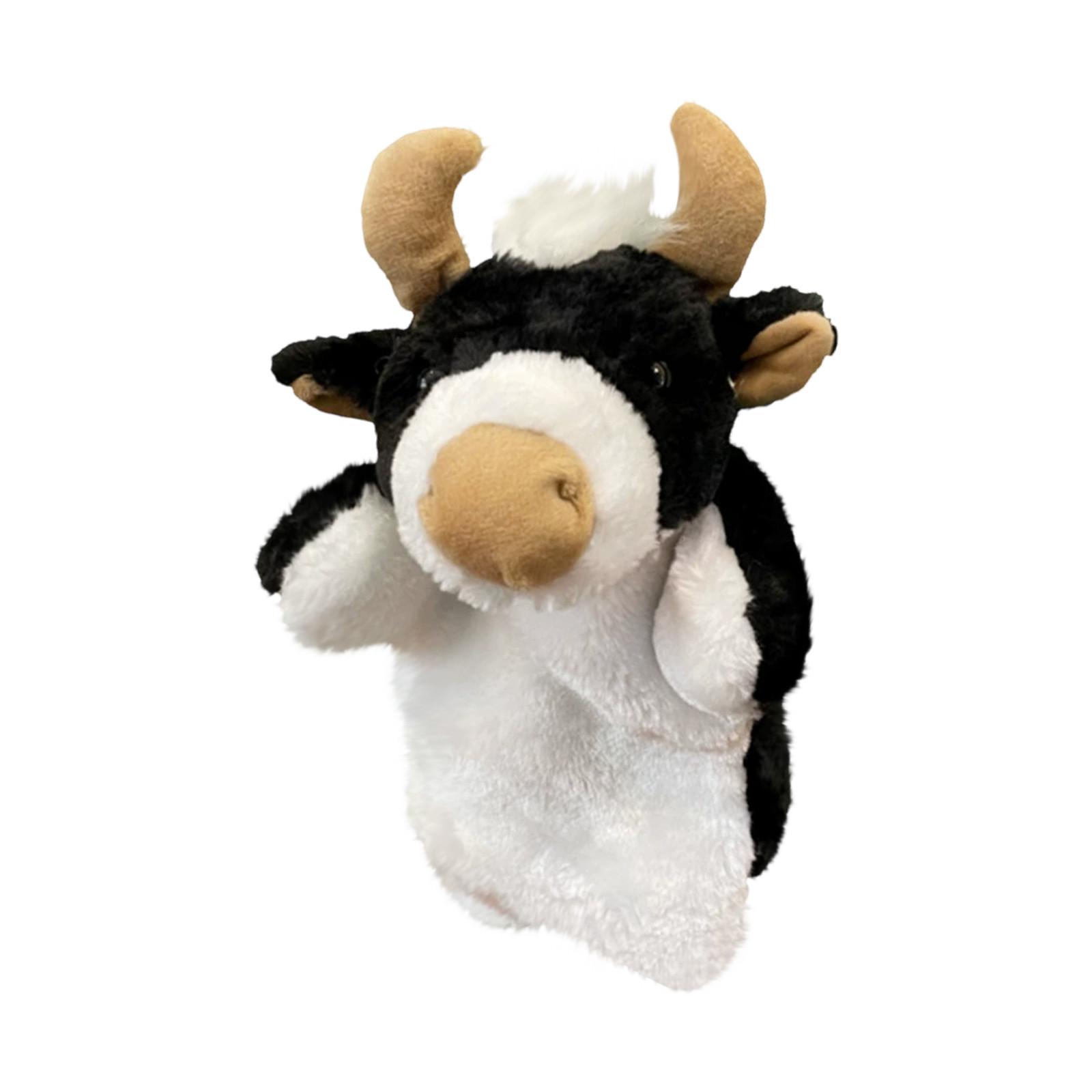 

Несколько игрушек-марионеток в виде животных, большие одинарные плюшевые перчатки, 9,8 дюймов, принадлежности для раннего образования в детском саду, кошки, коровы, львы, 1 шт., One Size