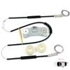 BWR309 Window Regulator Repair Kit Rear Left Door for BMW 5 Series E39 1996-03/1999 4/5 Door Pre-Facelift 51358159835