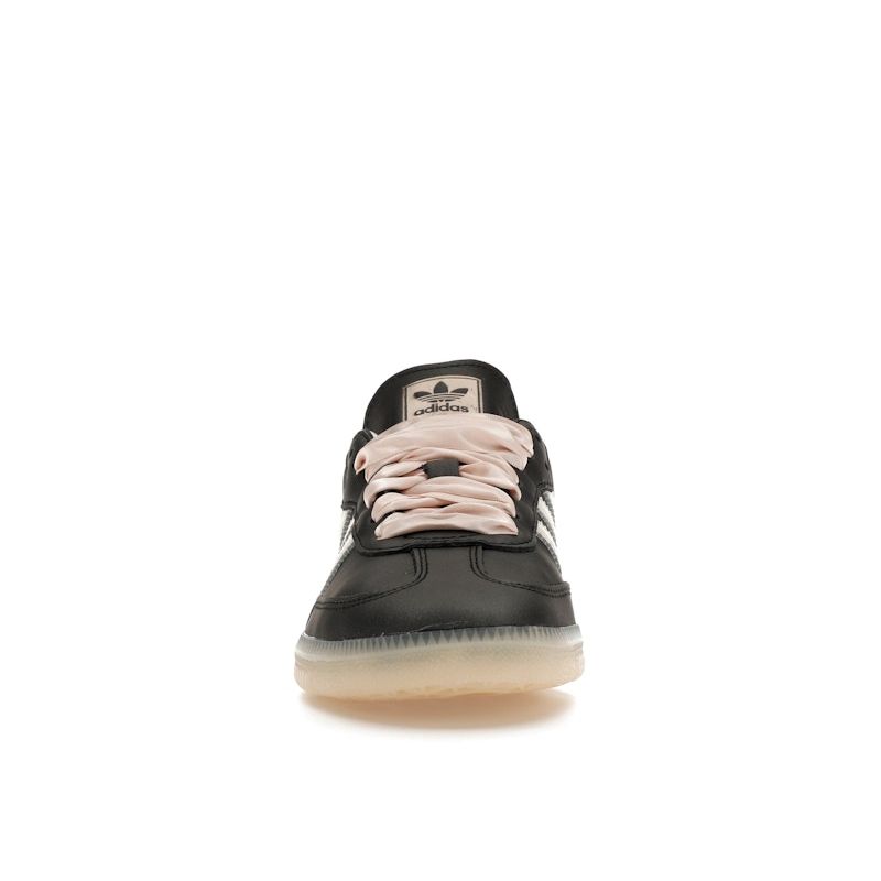 adidas gazelle silver green womens Adidas Samba OG Black Pink Ribbon Laces (Women's)  Newking Store
