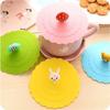 6PCS Cute Silicone Cup Cover - Suction Seal Lid for Coffee Mug
