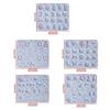 Stampo Creativo per Orecchini Fatti a Mano Pendenti per Orecchie Stampo in Silicone Stampo per Creazione di Gioielli Stampi Pratici per Ornamenti per Orecchie