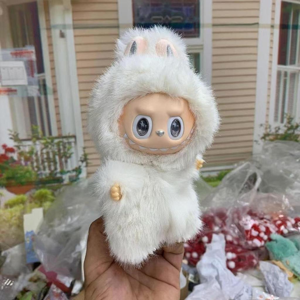 Labubu Doll Clothes: Christmas Shawl & Cape for First, Second, and Third Generation Labubu Dolls and Figures