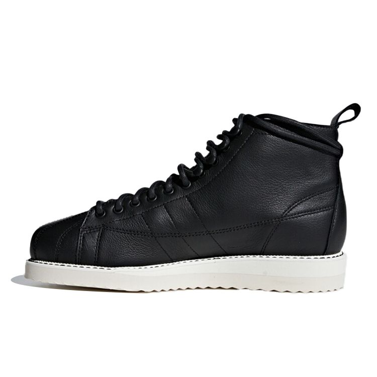

Adidas Superstar Boot Core Черные женские кроссовки Off-White AQ1213