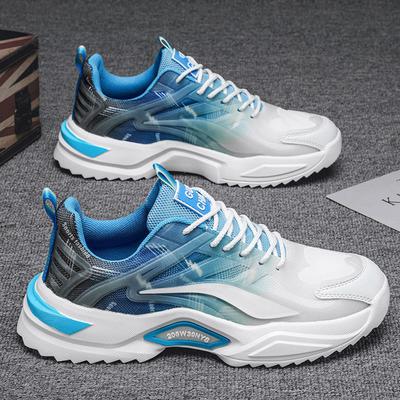 Spring Men's Shoes Student Sports Leisure Youth Mesh Versatile Trendy Shoes Breathable Shoes Men