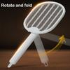 3000V Foldable Electric Mosquito Killer USB Rechargeable Fly Trap Mosquito Swatter Racket Insect Killer With UV Light Bug Zapper