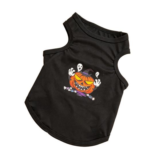 Pet Sleeveless T-Shirt Round Tank Top Neck Pet Breathable