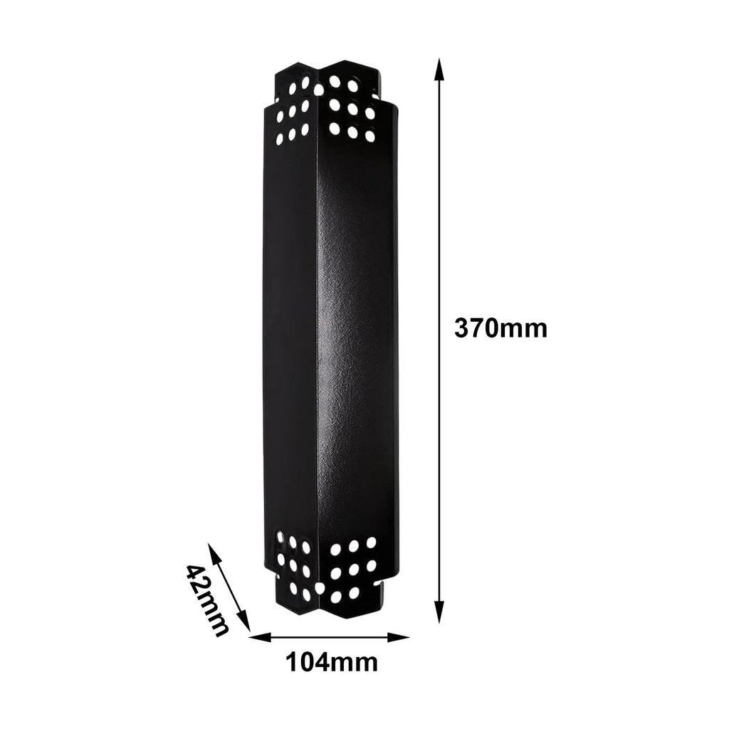 Grill Heat Plates, Flame Tamer,14.6 inch Universal Replacement,Burner Cover,Heat Tent for Backyard