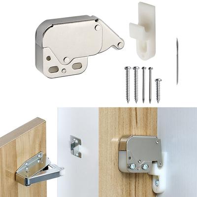 Schrank-Schnappverschluss Automatischer Feder-Druckverschluss Bounce-Verriegelung Schranktür-Rückprallvorrichtung Magnetischer Puffer Möbelbeschläge