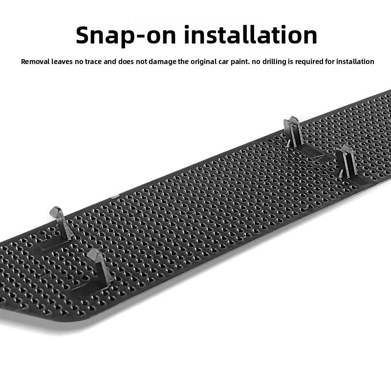 Car Sticker For Tesla Model 3 Highland 2025 2026 Cover Conditioning Inlet Mask Dust Cover Accessories Wholesale Car Modification