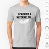 I Carried A Watermelon Black Text T Shirt Big Size 100 Cotton Dirty Dancing Watermelon Johnny Castle Baby Dancing 80s