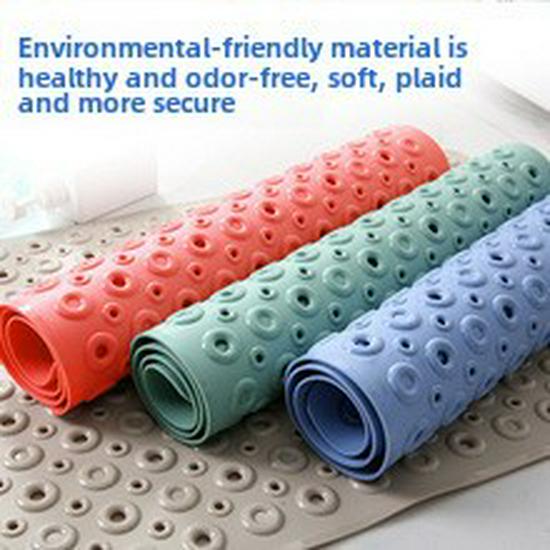 Non-Slip Massage Mat for Bath and Shower with Suction Cups, Anti-Fall Safety Mat for Bathtub & Toilet