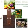 1PCHarvesting Bag, Waxed Canvas Foldable Outdoor Camping Picking Bag, Mushroom Storage Bag, Suitable for Travel, Camping, and Hiking.