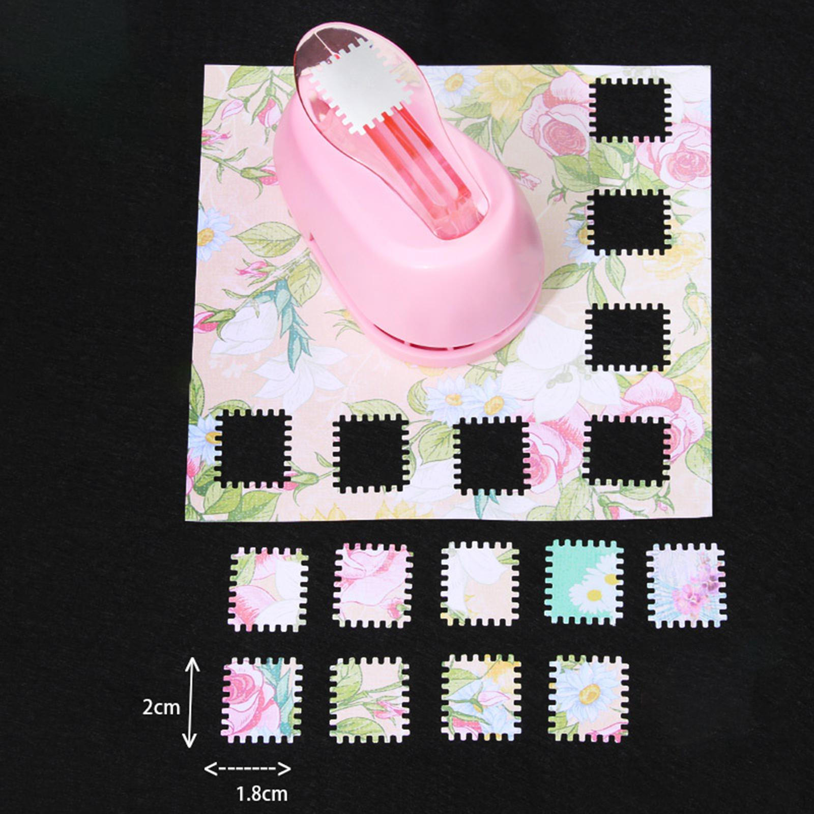 

Штамповий діркопробивач Декоративна форма отвору Різак-пробійник для скрапбукінгу Виготовлення листівок з рожевий