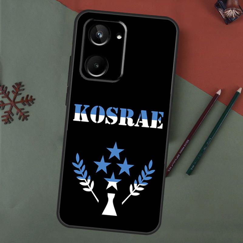 Kosrae Flag Case For Realme C75 C65 C67 C71 C63 C61 C55 C51 C53 C35 11 12 13 14 15 Pro Plus GT6 GT7 Pro