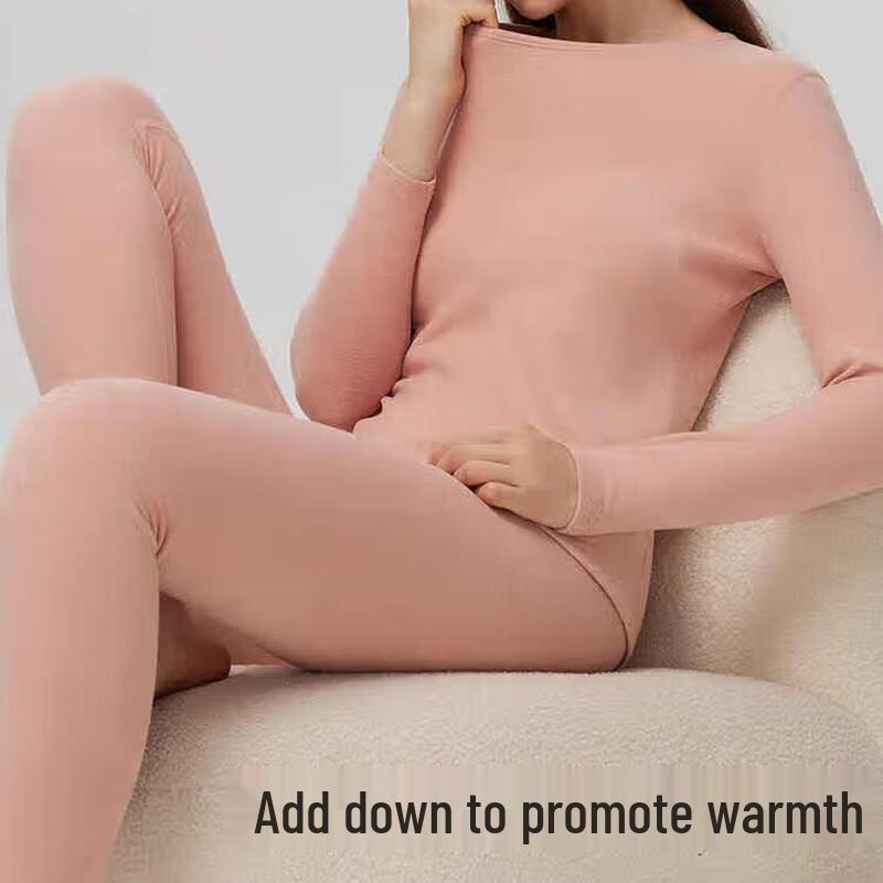 MaoRen Women's De Velvet Thermal Underwear Set HSL25012